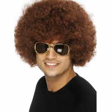 Bruine afropruiken carnaval