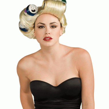 Gaga pruik telephone pruik carnaval