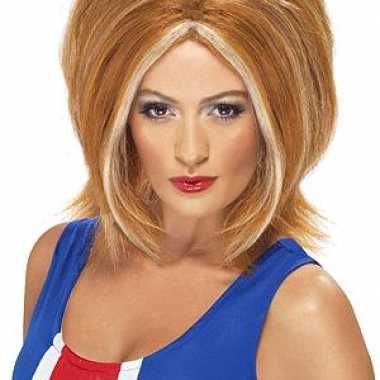 Ginger Power pruik rood haar carnaval