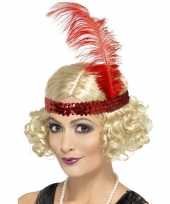 Jaren pruik blond dames carnaval 10113487
