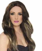Patty pruik lang blond haar carnaval 10125243